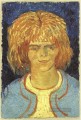 Mädchen mit gekräuseltem Haar Vincent van Gogh